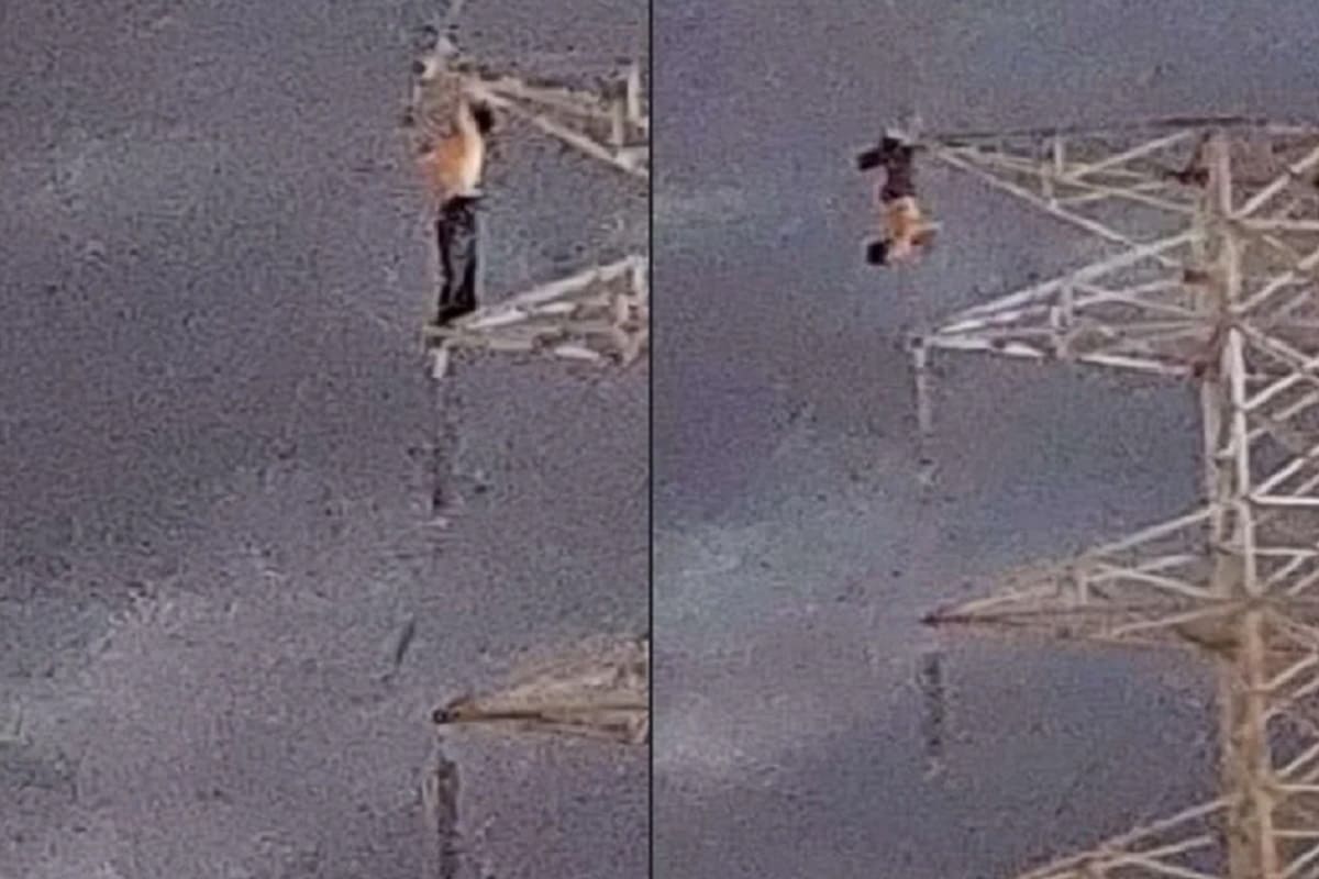 Borracho amenaza con aventarse de una torre de la CFE en Yucatán 4 suicida en Yucatan 1