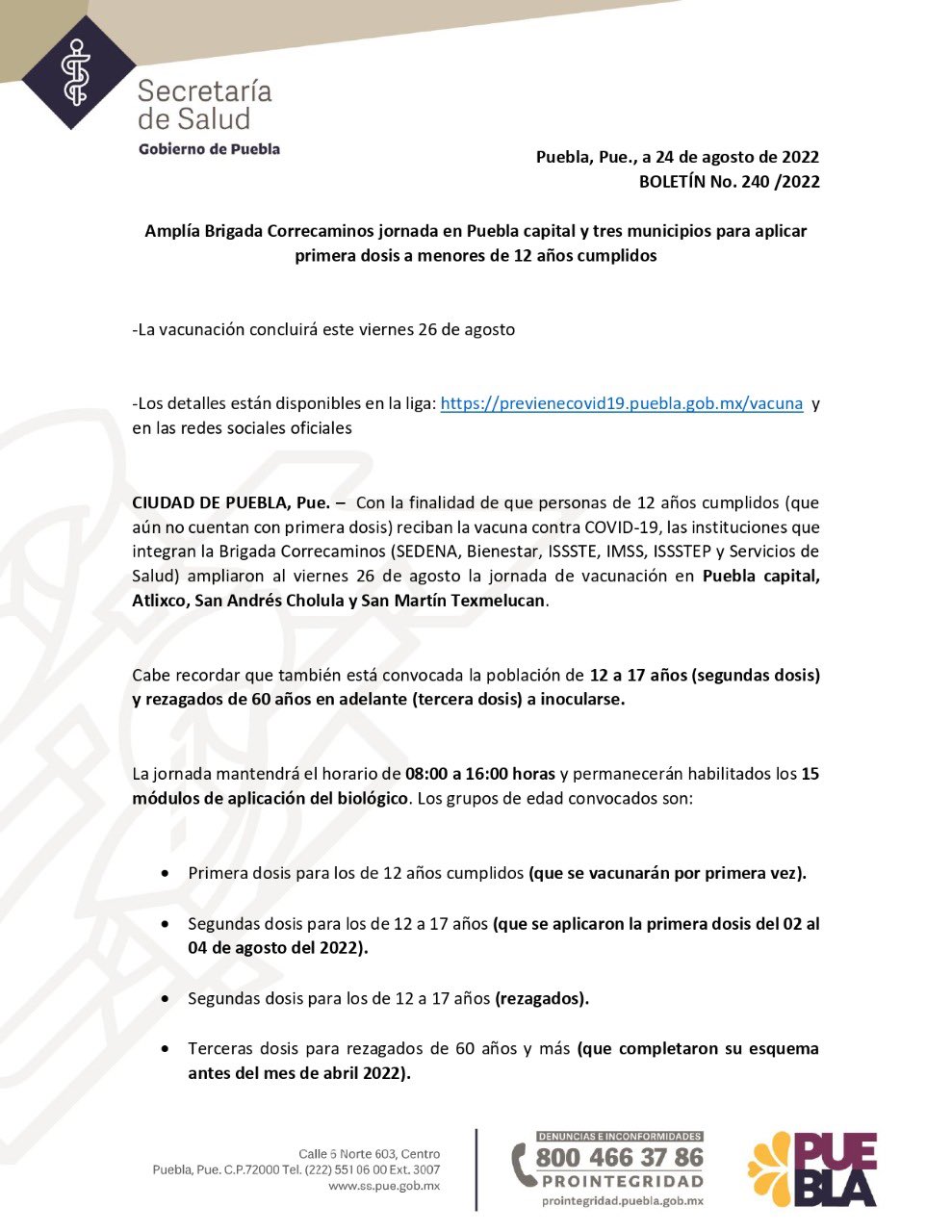 jornada de vacunación