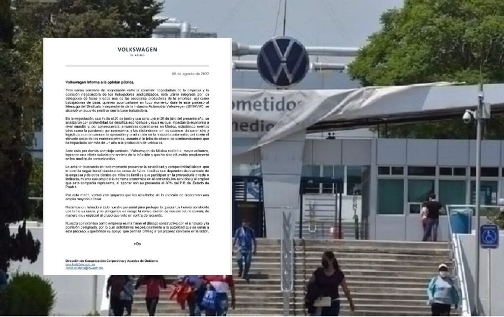 volkswagen comunicado