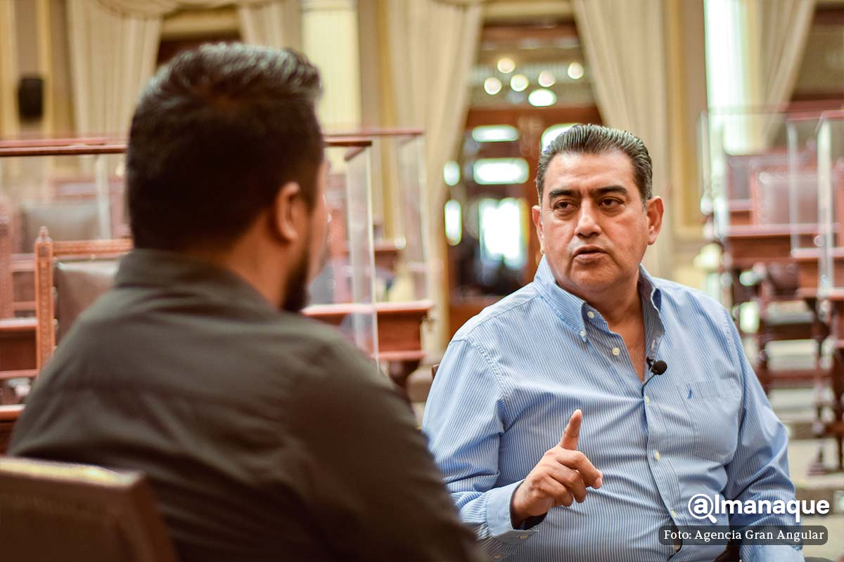 Se priorizará el trabajo legislativo antes que las aspiraciones políticas en el Congreso de Puebla 5 Entrevista Presidente congreso Salomon 6