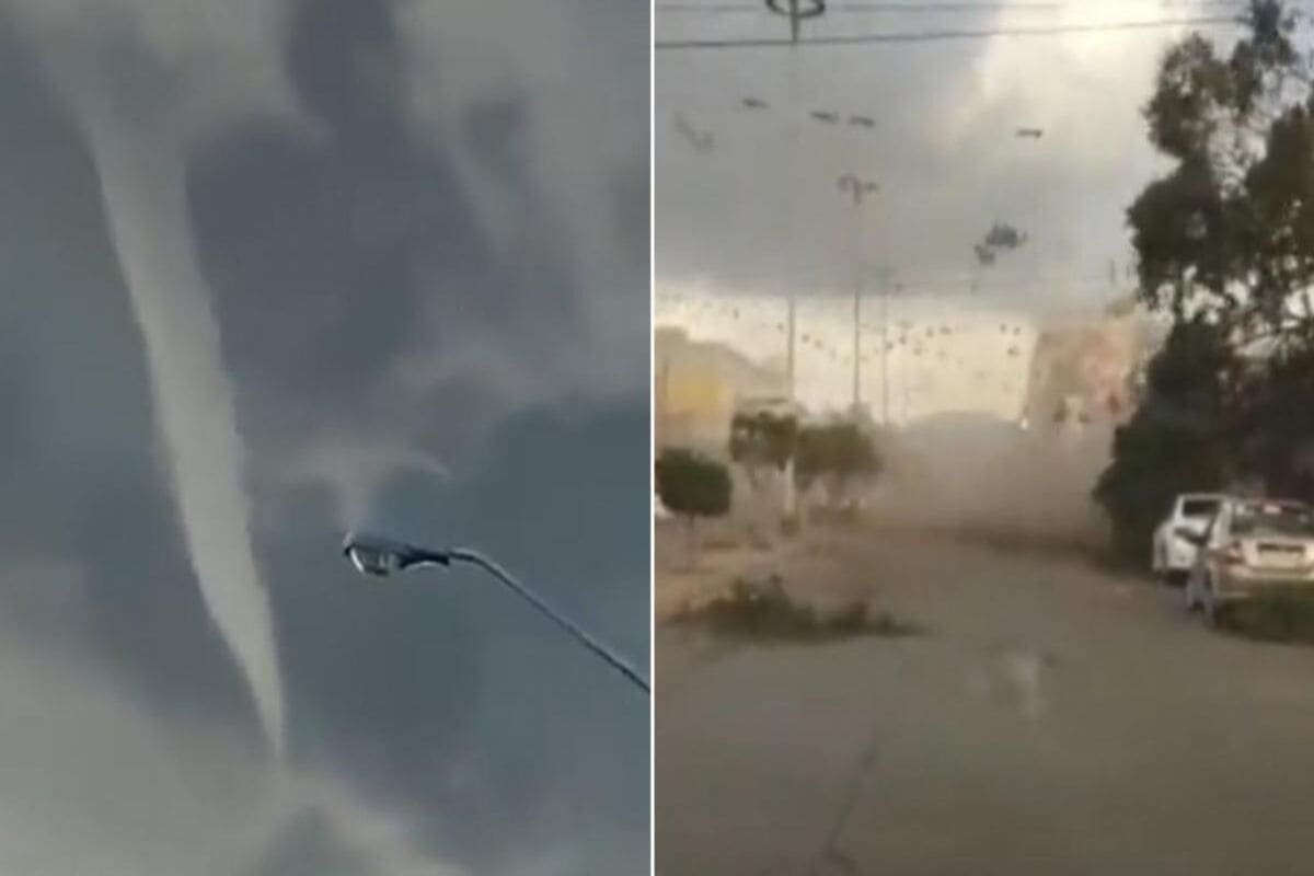 VIDEOS: Tornado sorprende a habitantes de Guamúchil, Sinaloa 2 Guamuchil tornado 1 1