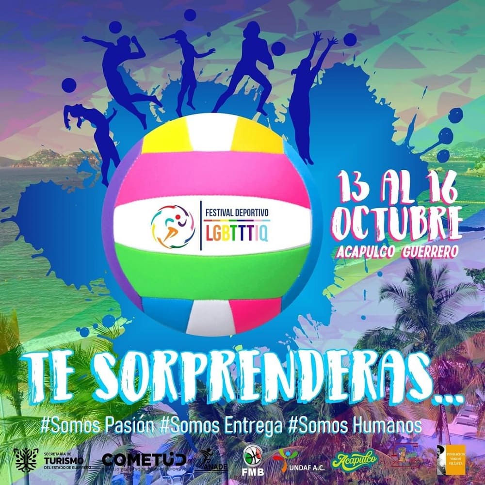 Realiza Acapulco el primer Festival Deportivo LGBT+
