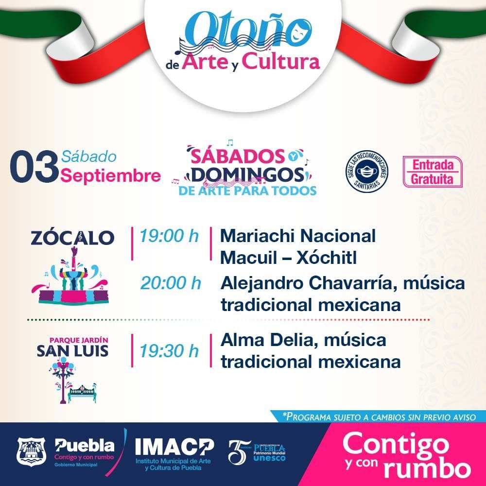 actividades artísticas y culturales