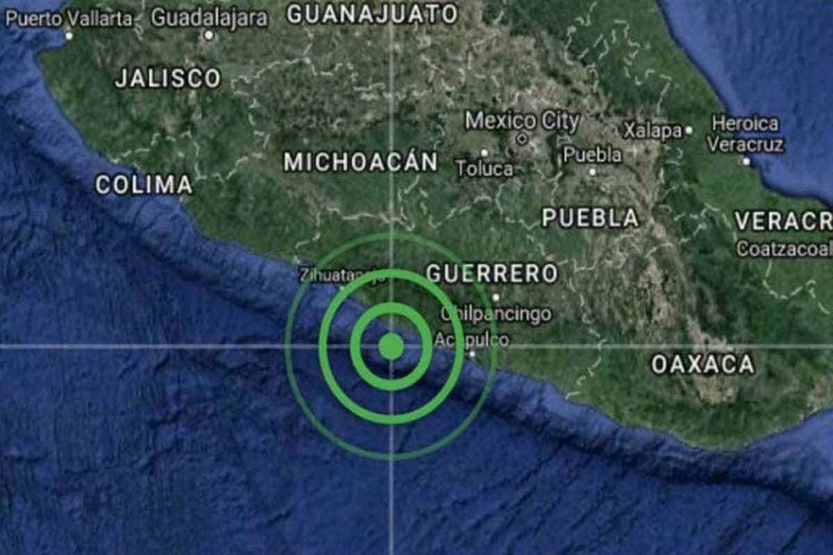 Sismo en Guerrero: temblor de magnitud 4.9 sacude la costa este 24 de septiembre 1 Sismo en Guerrero