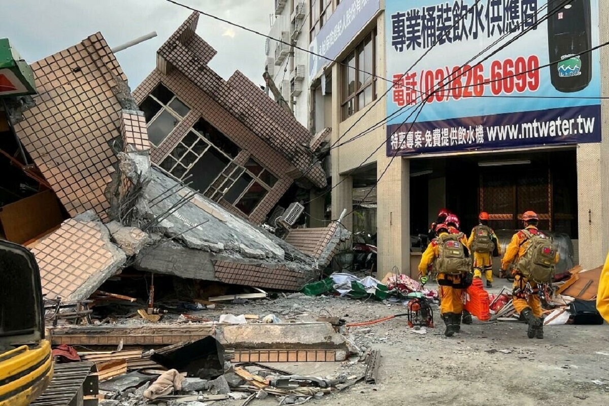 Los videos más impresionantes del terremoto de Taiwán 2 TAIWAN 1 1
