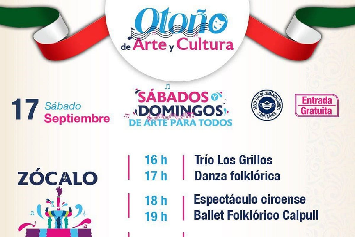 En la capital poblana las fiestas patrias siguen con actividades artísticas y culturales gratuitas 6 actividades Puebla4