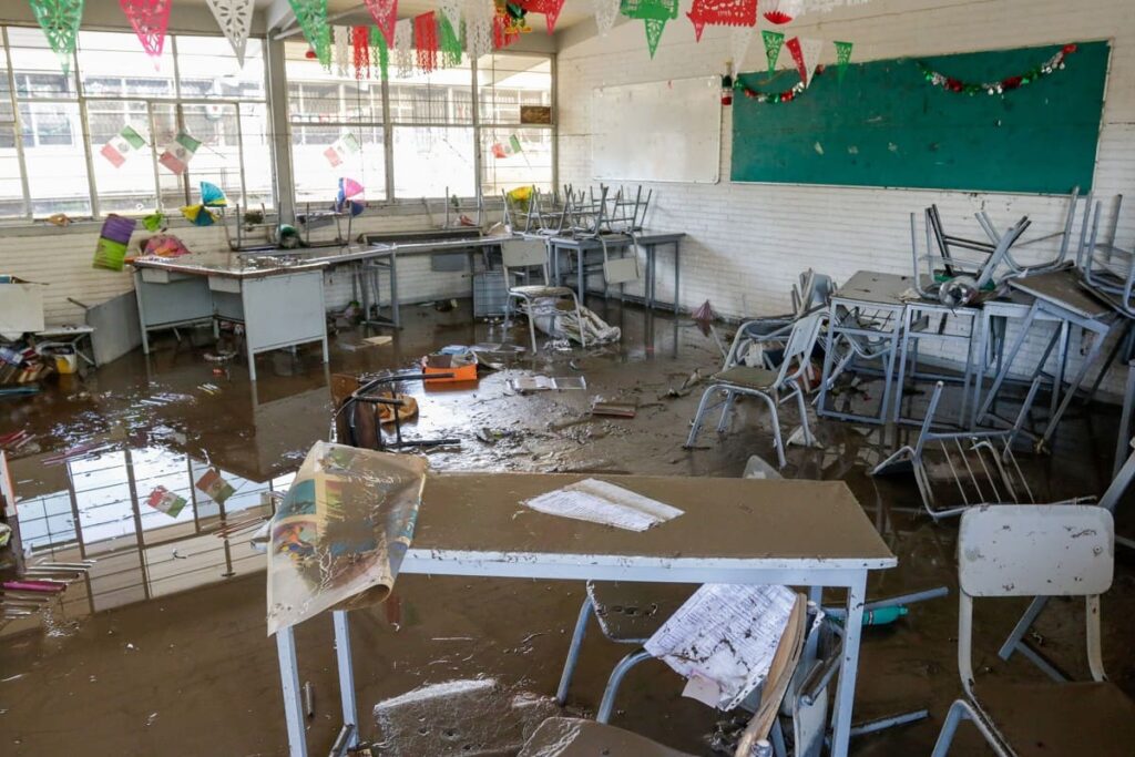 escuelas afectadas puebla lluvia 1