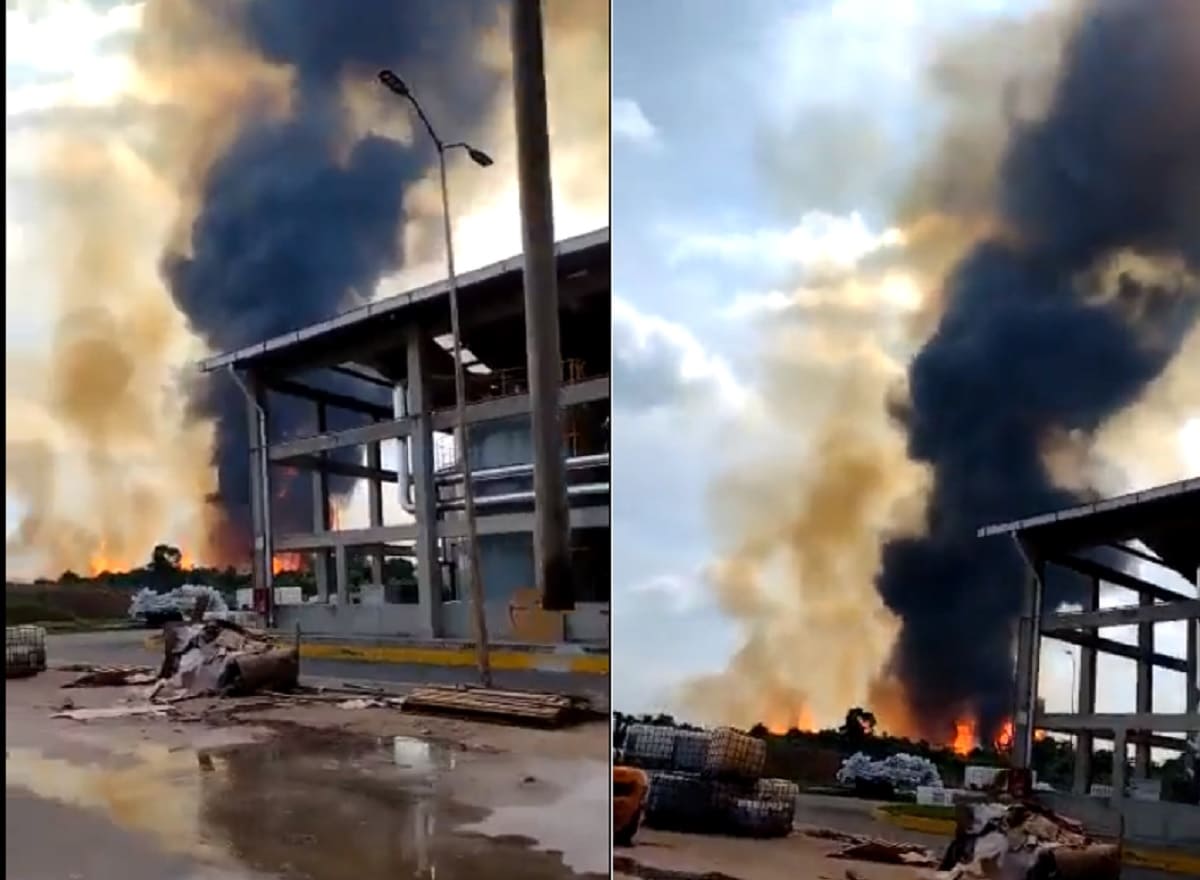 VIDEO: Explota batería de Pemex en Tabasco; se reportan 2 muertos 2 explosion pemex tabasco 1