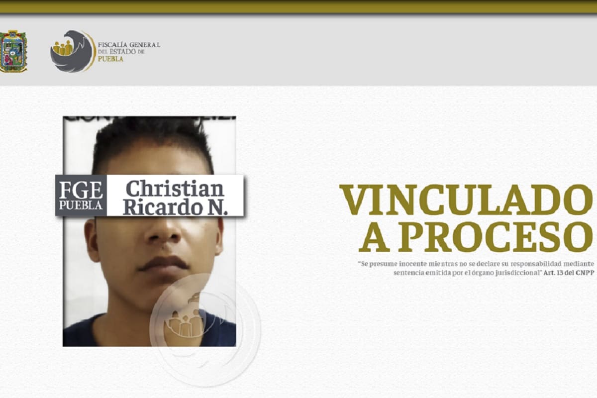 Vinculan a proceso a Christian Ricardo N, por el feminicidio de Estefani en auto hotel de Atlixco 4 feminicida de Estefani 1