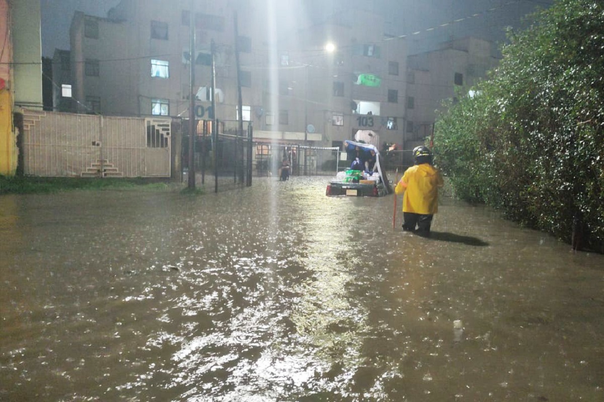 Ayuntamiento de Puebla implementa operativo ante lluvia atípica de este sábado 2 lluvias