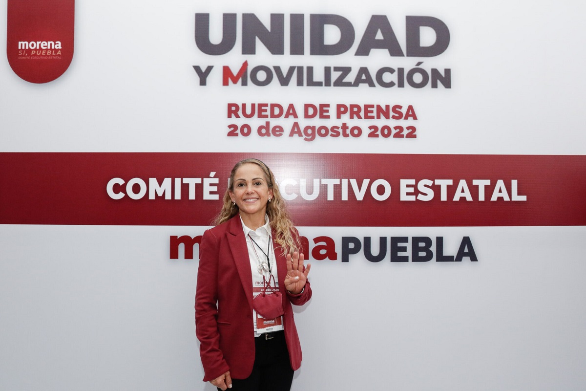 INE reconoce a nueva dirigencia de Morena en Puebla 2 olga romero 4