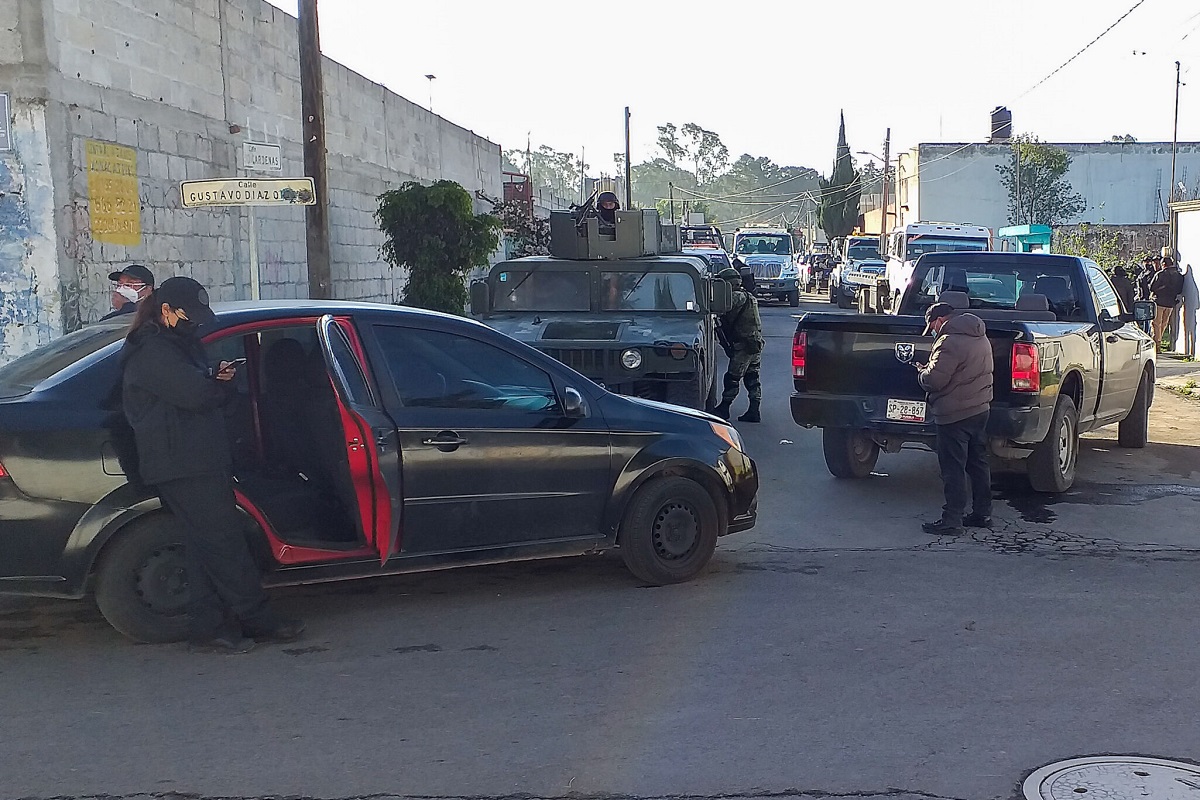 Aseguran una docena de pipas en megaoperativo contra huachigaseros en Xonacatepec 2 operativo huachigaseros