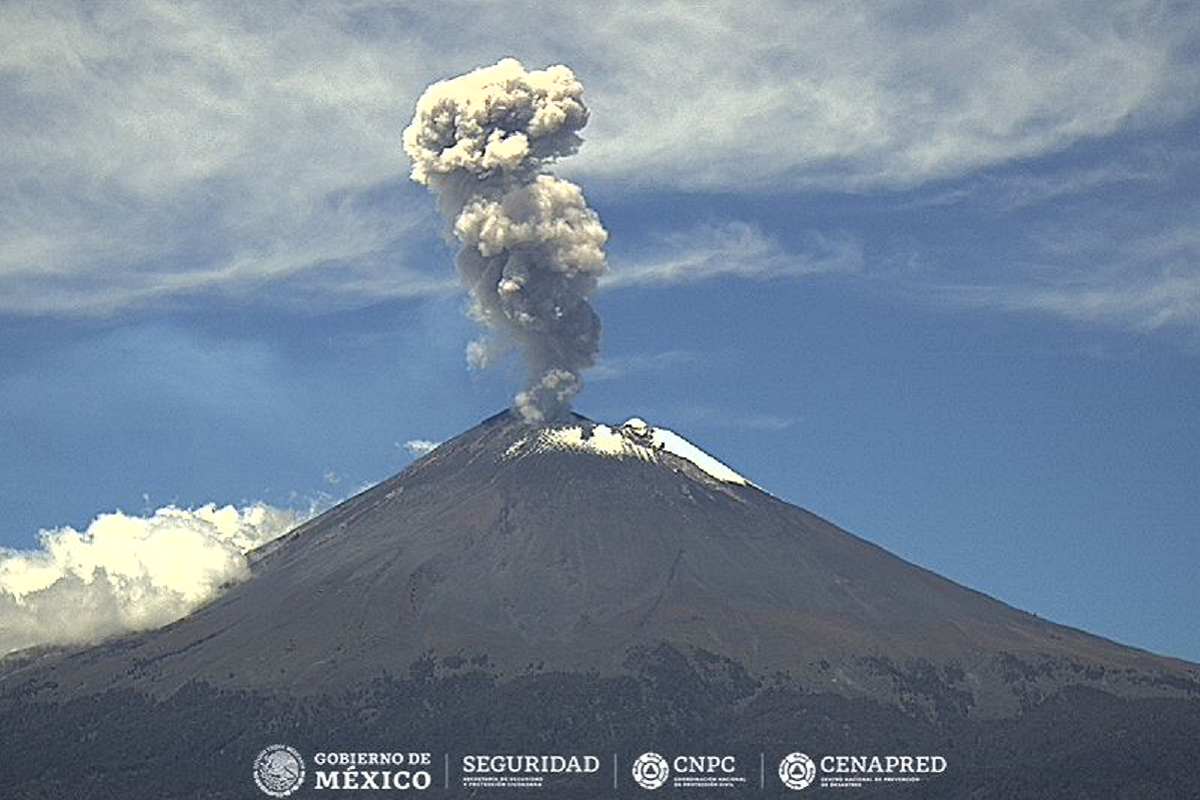 Popocatépetl registra 35 exhalaciones y cuatro explosiones en las últimas 24 horas 2 popocatptl
