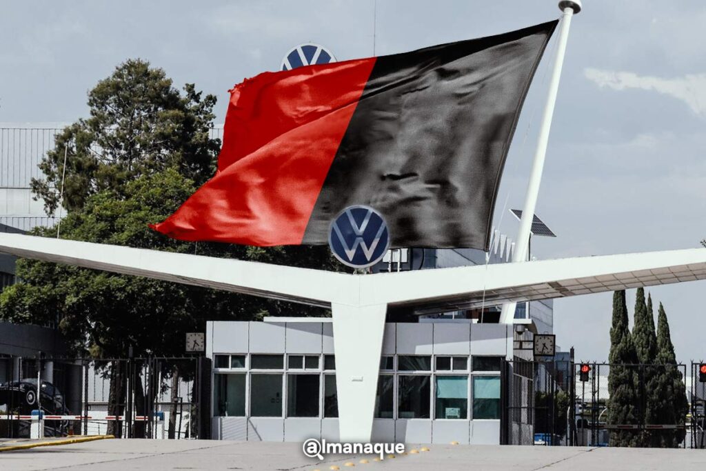 portada huelgas en la volkswagen