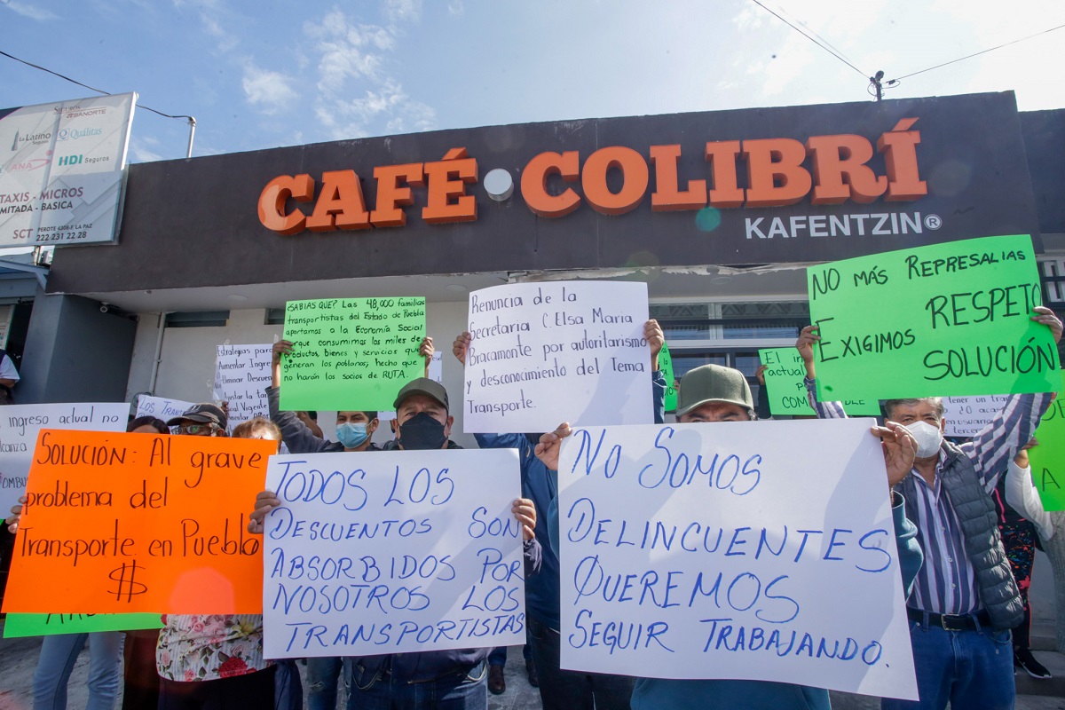 Transportistas de Puebla justifican pésimo servicio: "tenemos una tarifa miserable" 4 Transportistas de Puebla