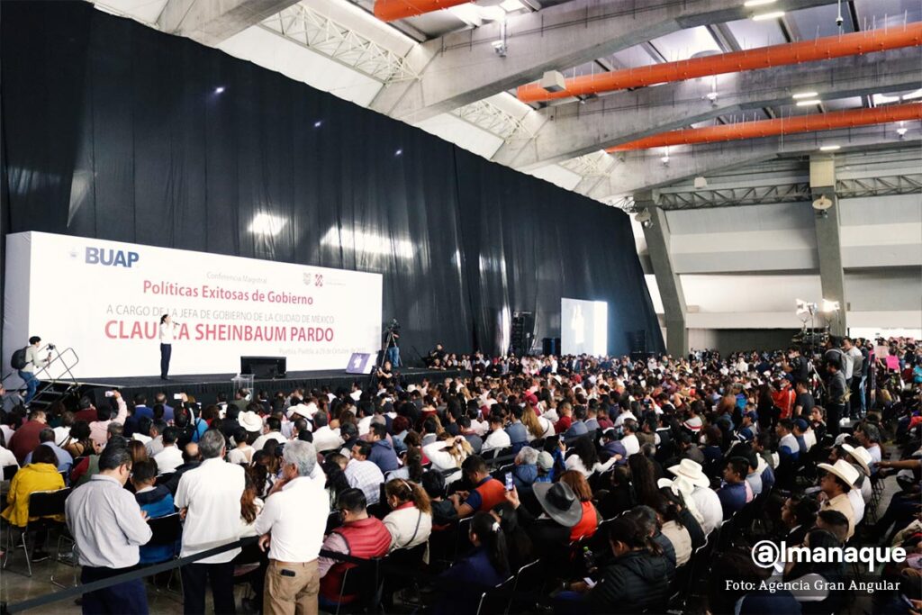 Claudia Sheinbaum Centro de Convenciones 2