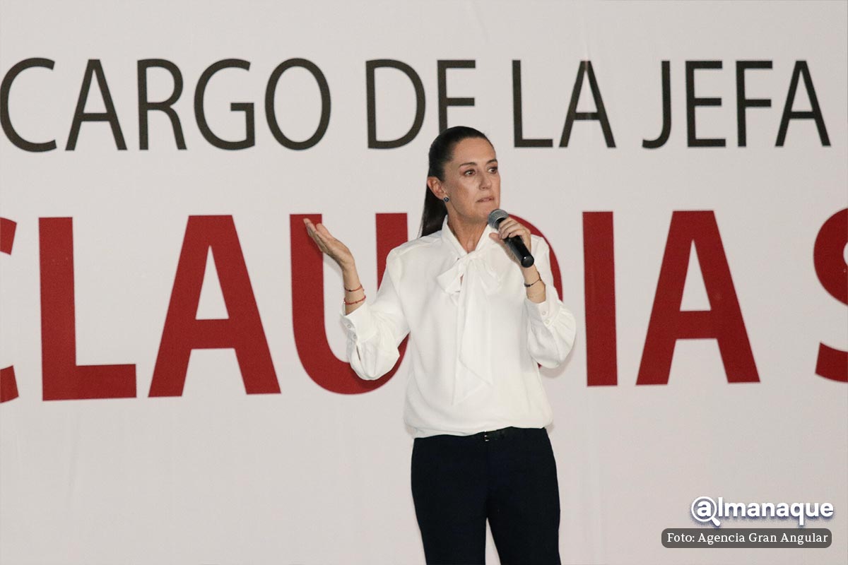 Claudia Sheinbaum en Puebla: firmó convenio de seguridad, conferencia magistral y comida con empresarios 4 Claudia Sheinbaum Centro de Convenciones 5