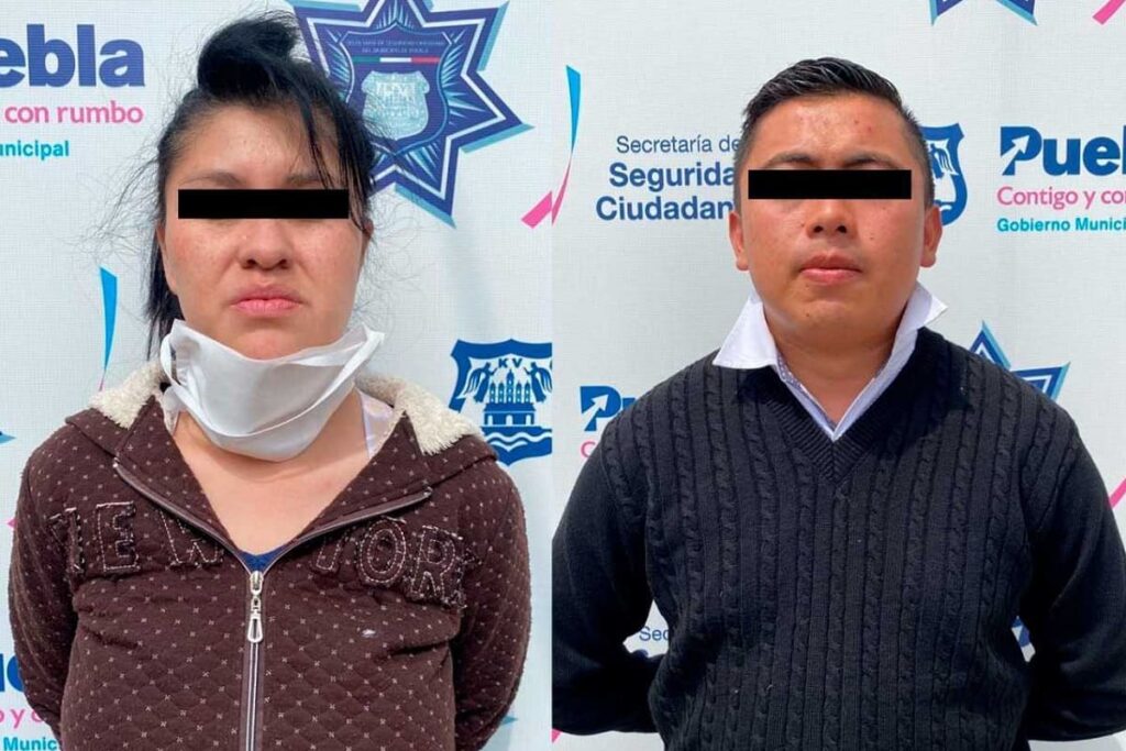 Pareja detenida por robo en hotel