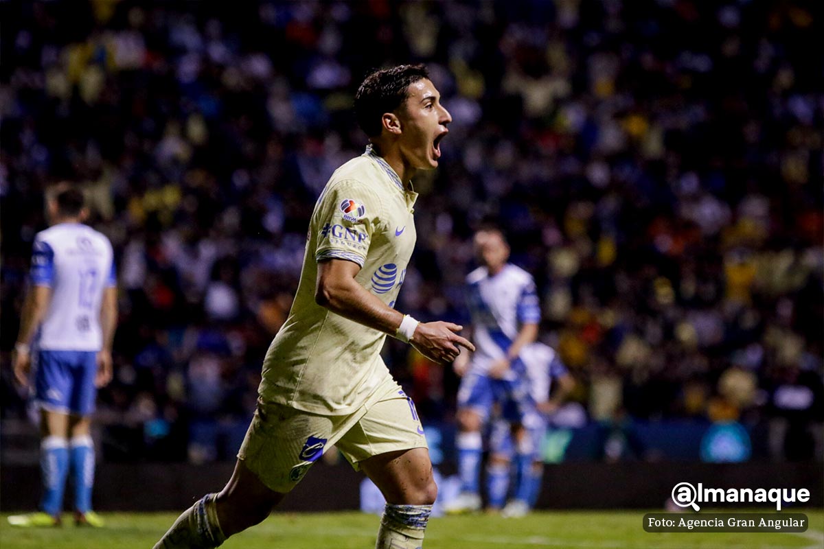 Fiesta en América: Puebla cae 6-1 en la ida de los cuartos de final (GOLES) 7 Puebla vs America Liguilla 2022 1