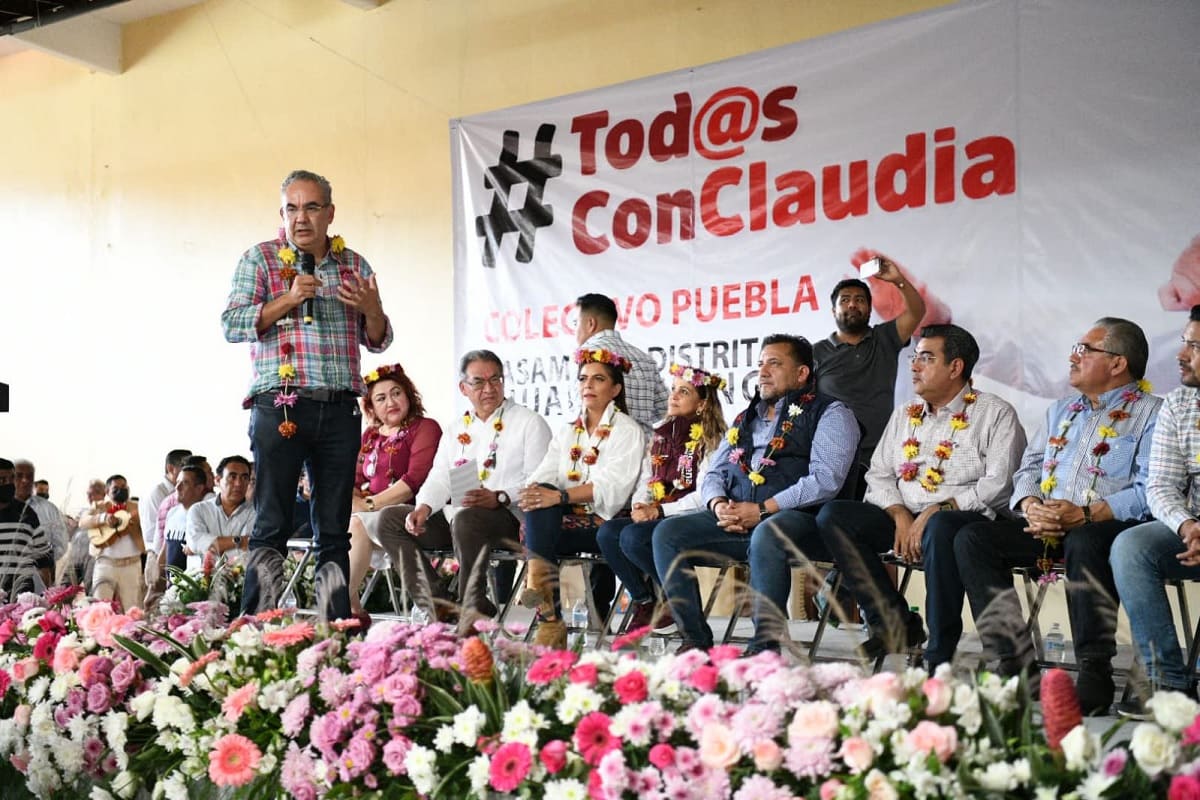 Con Claudia Sheinbaum continuará la nueva historia de México: Antonio Martínez 4 Antonio Martínez Morena Puebla