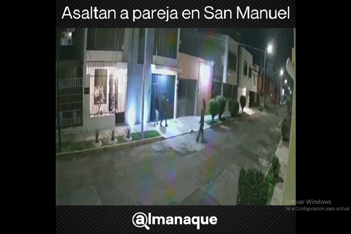 VIDEO: Así asaltaron a una pareja en San Manuel 2 asalto san manuel