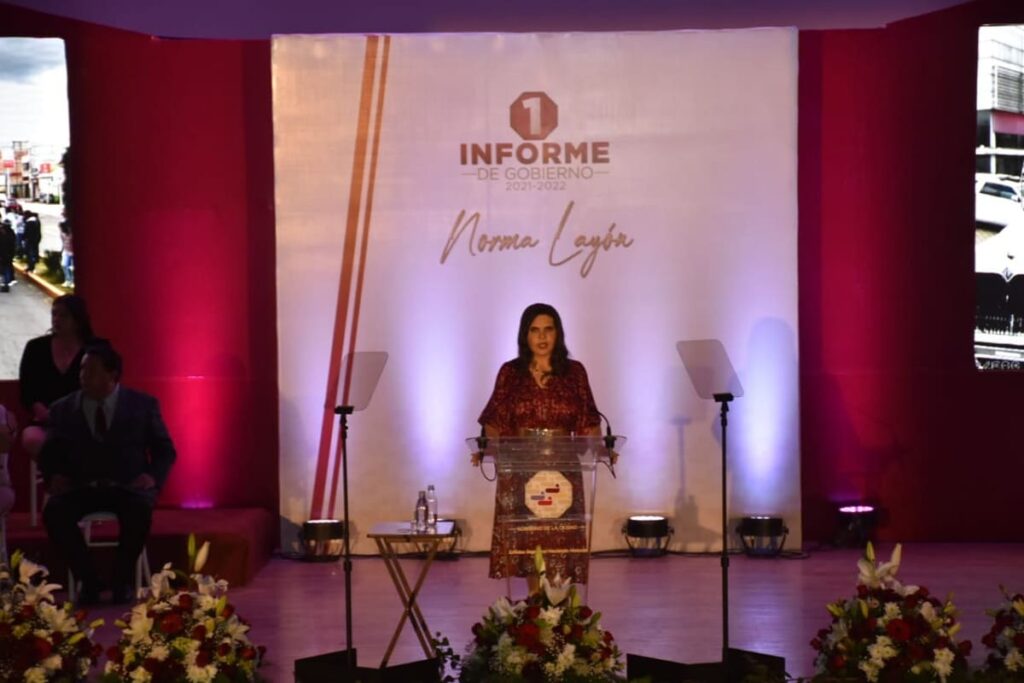 barbosa no asiste a informe de Norma Layon 1