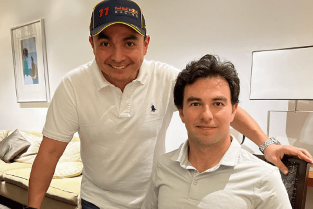 checo perez en taqueria 1