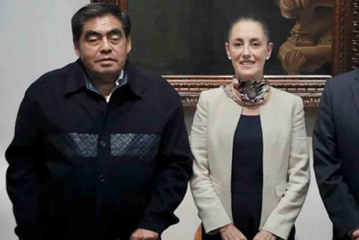 Claudia Sheinbaum y Miguel Barbosa firmarán convenio de seguridad 2 claudia sheinbaum y barbosa