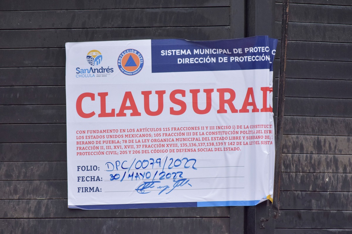 Ayuntamiento de Puebla clausura 350 comercios por irregularidades 2 clausura 2