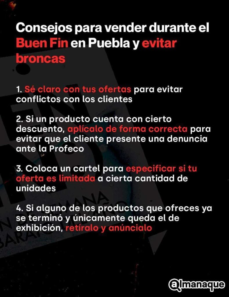 consejos para vender en el buen fin