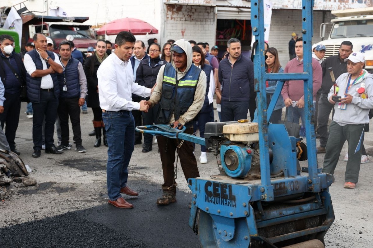 Antes de concluir el 2022, se eliminarán 40 mil baches más: Eduardo Rivera 2 eDUARDO Rivera