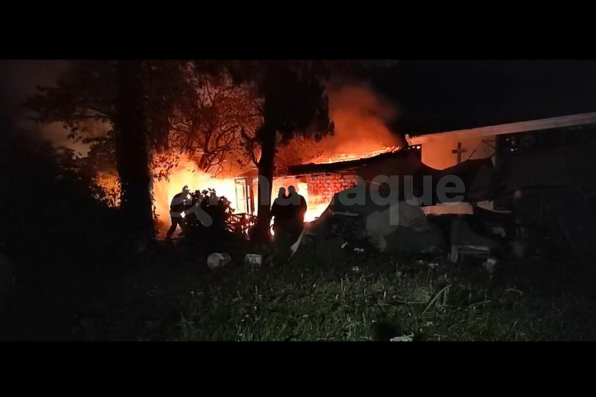 Mueren dos personas y su perro por incendio en vivienda de Cuautlancingo 2 incendio