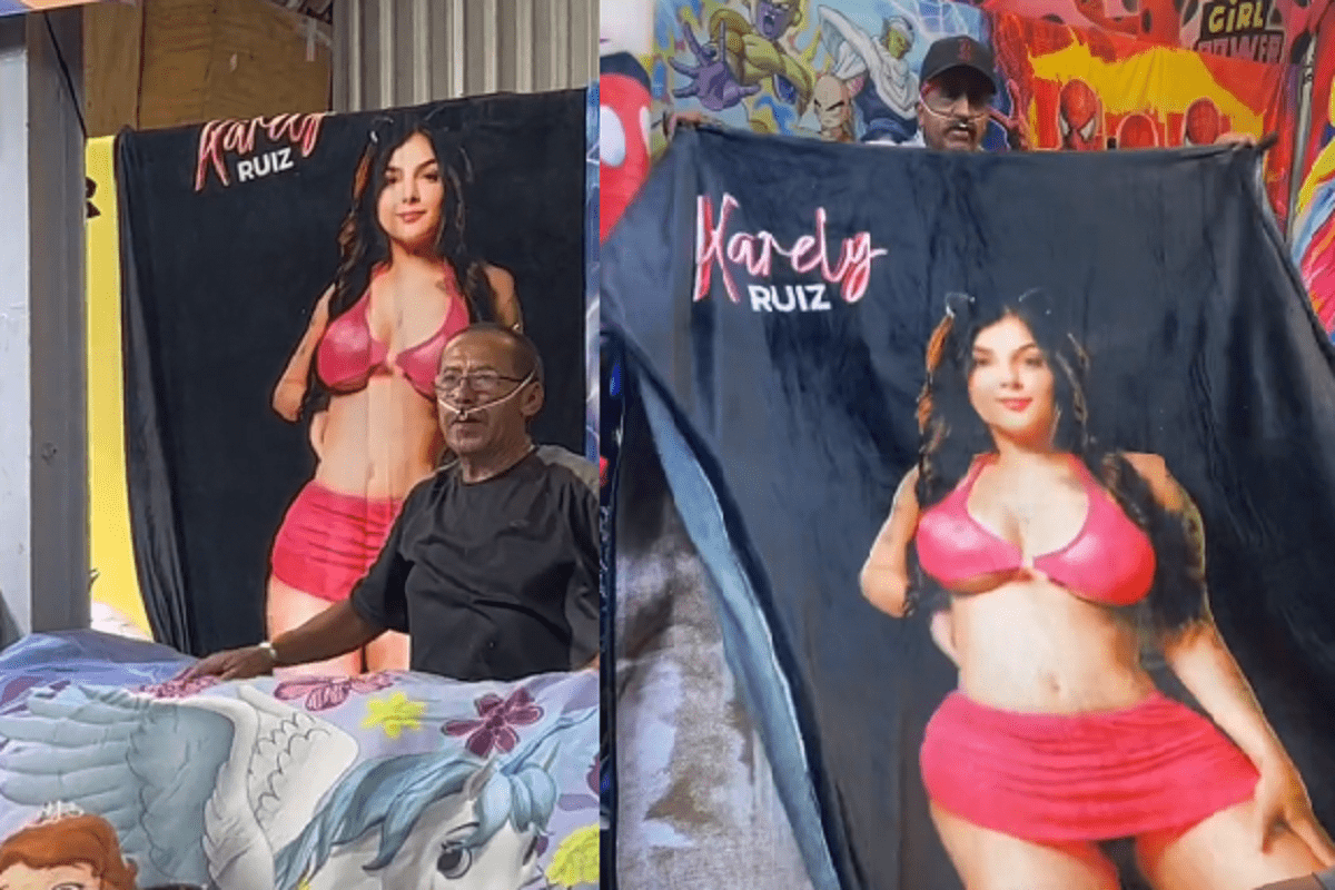 Despídete de tu cobija de tigre: Crean cobertor de Karely Ruiz en Zapopan 4 karely ruiz 1