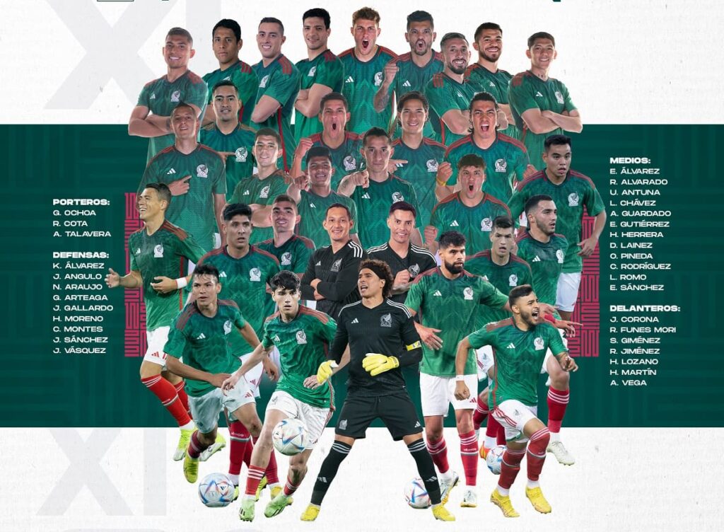 lista mexico mundial