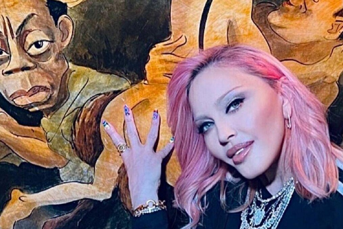 Madonna desafía a la censura en Instagram y publica foto topless 3 madonna