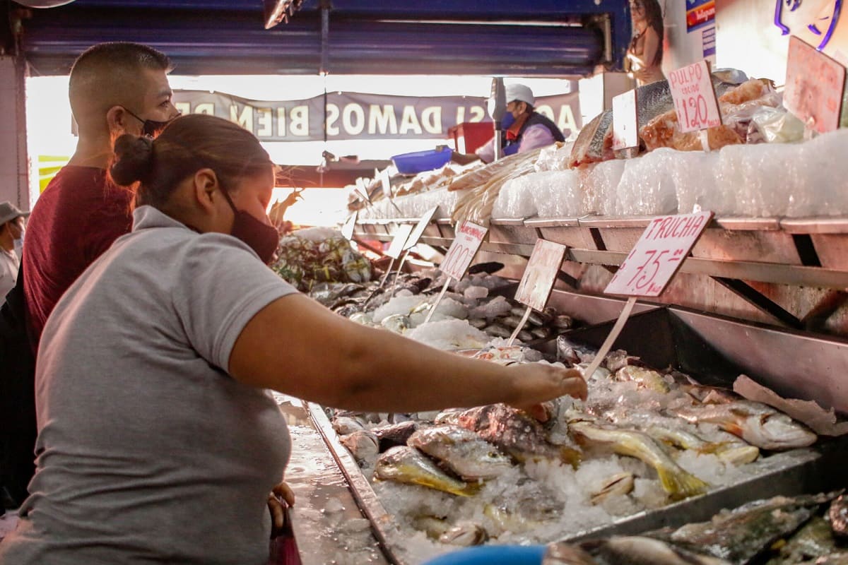 Plaga de ratas en la calle de mariscos de Puebla