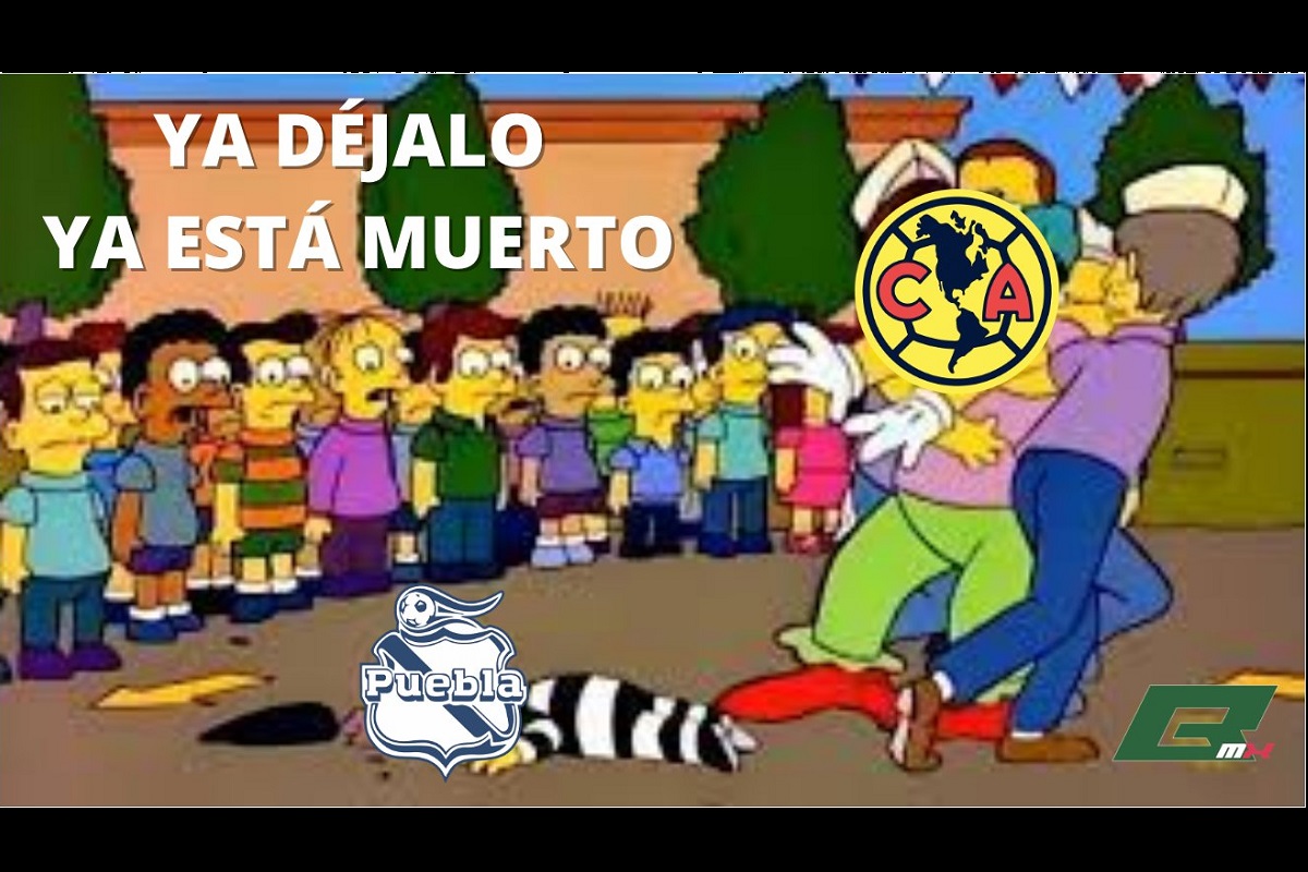 Los MEMES de la goliza del América al Puebla 2 meme america puebla