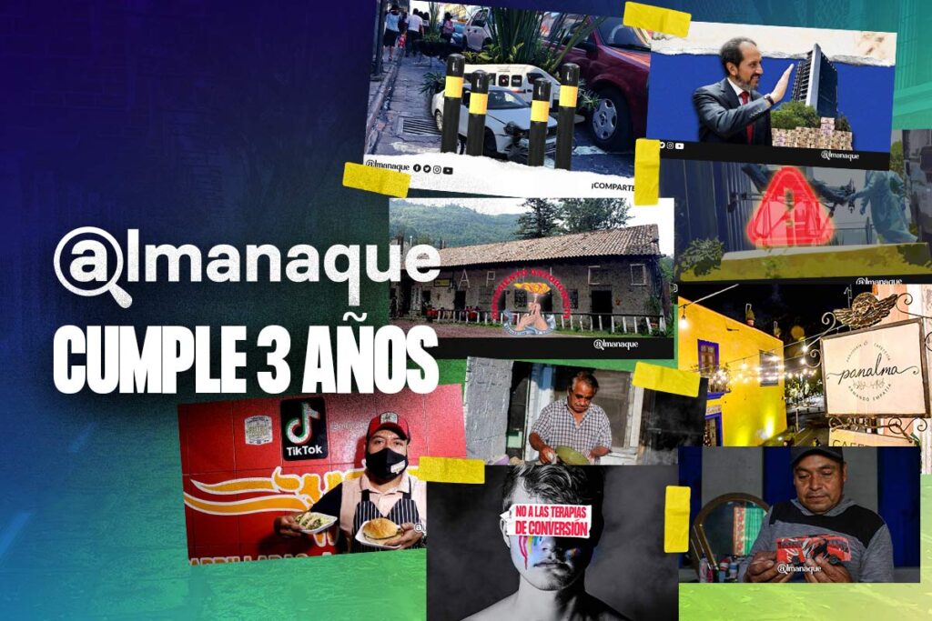 portada Almanaque cumple 3 anos