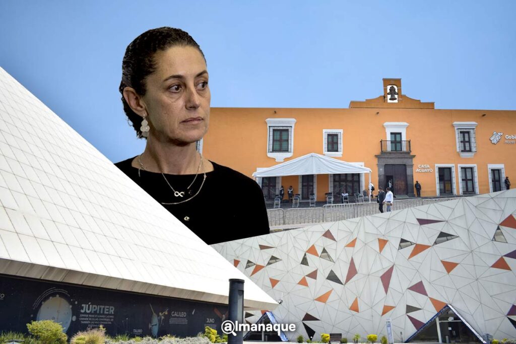 portada agenda de Claudia Sheinbaum en Puebla