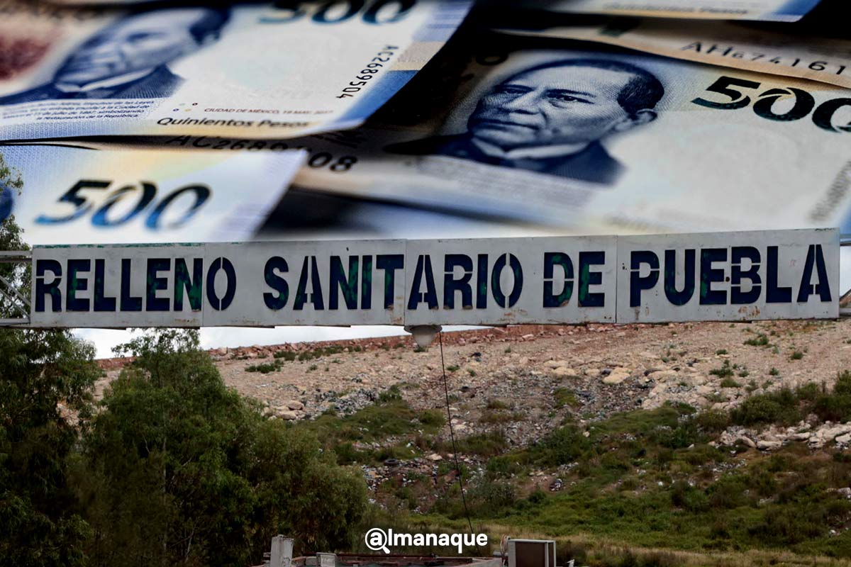 portada concesion del relleno sanitario de Puebla
