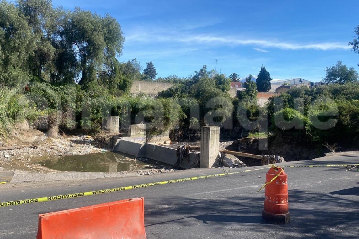 Maneja con precaución: Colapsa parte del puente del bulevar Vicente Suárez 3 puente vicente suarez