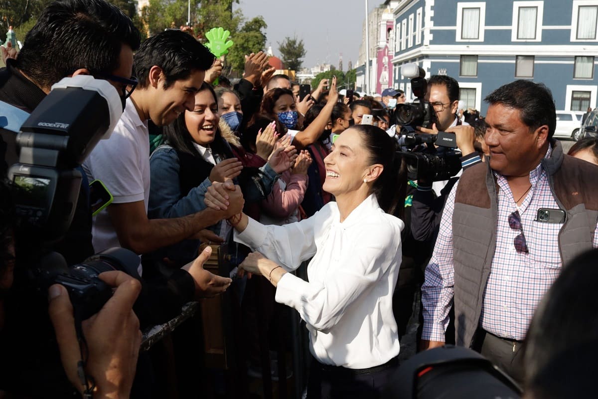 reciben a Claudia Sheinbaum 1