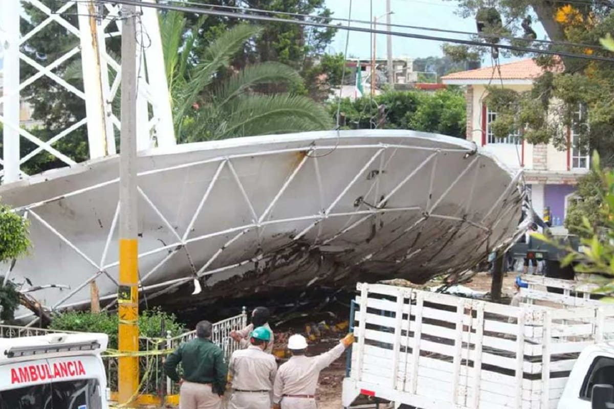 Trasciende que directores de PC y Obras de Texmelucan son detenidos por colapso de tanque de agua 4 tanque agua 1