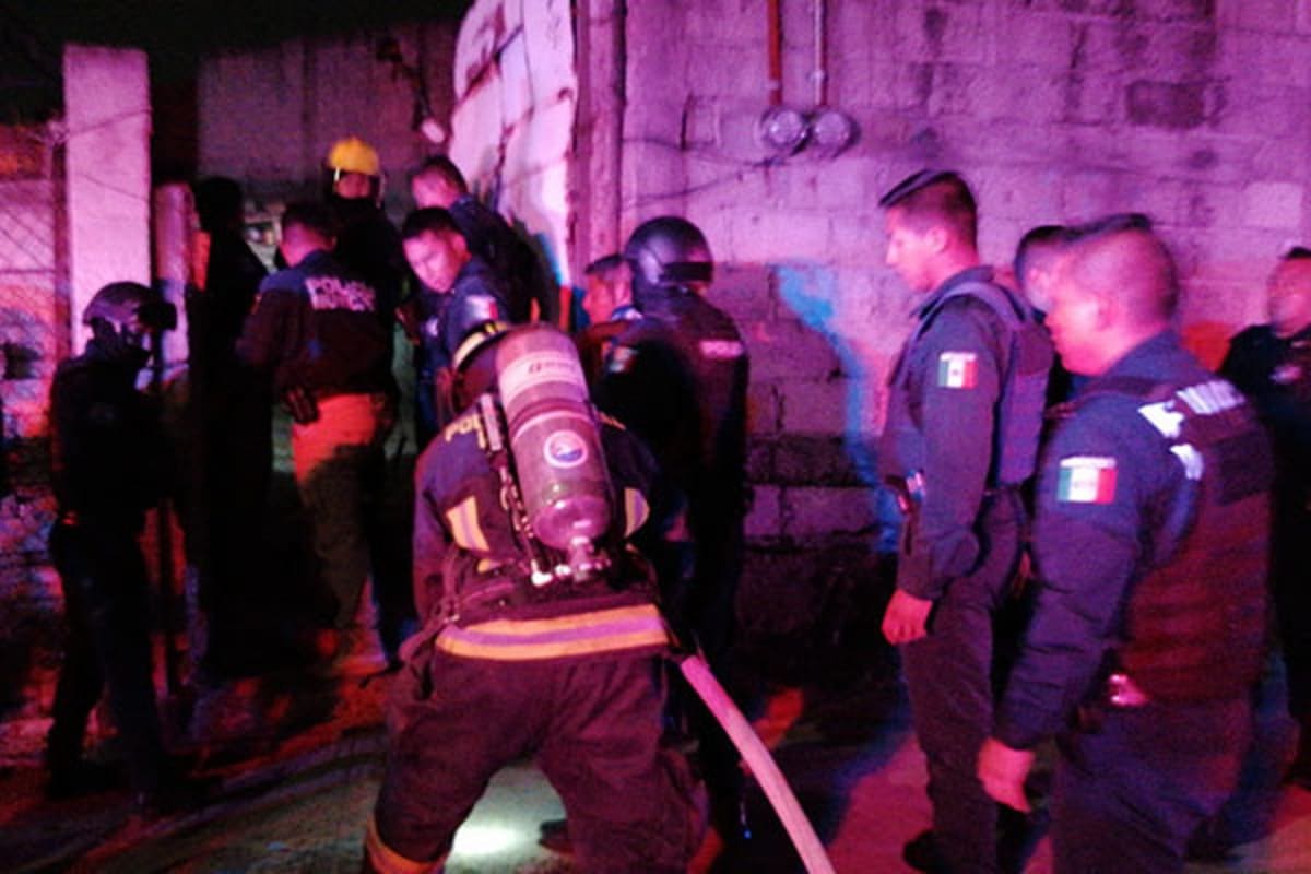 Hombre amenaza con explotar un tanque de gas en Xochimehuacan 4 tanque de gas en Xochimehuacan 1