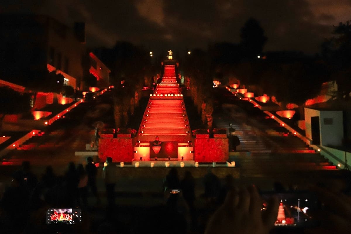 Otro nivel: Así iluminó Tlaxcala sus calles para celebrar el Día de Muertos (FOTOS) 9 tlaxcala 1