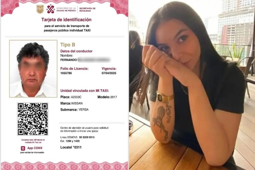 Detienen conductor taxi arrojo Lidia Gabriela