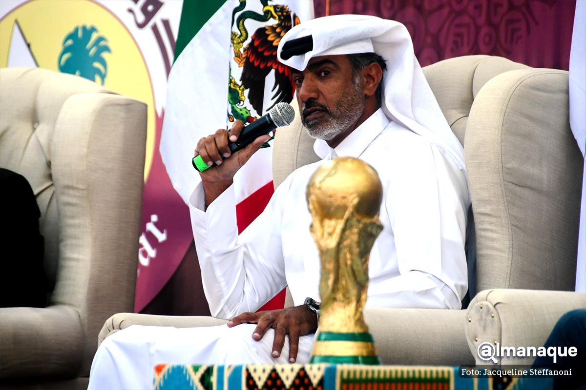 Embajador de Qatar dice que discriminan a su país por restricciones en el Mundial 10 Embajador Qatar Maquetas Mundial Olivia Salomon 3