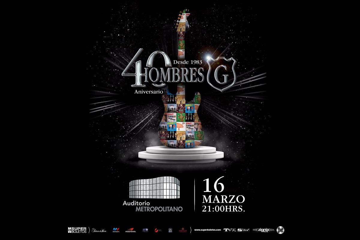 Hombres G llega a Puebla para celebrar su 40 Aniversario; estos son los precios 2 HOMBRES G REDES PUEBLA 1