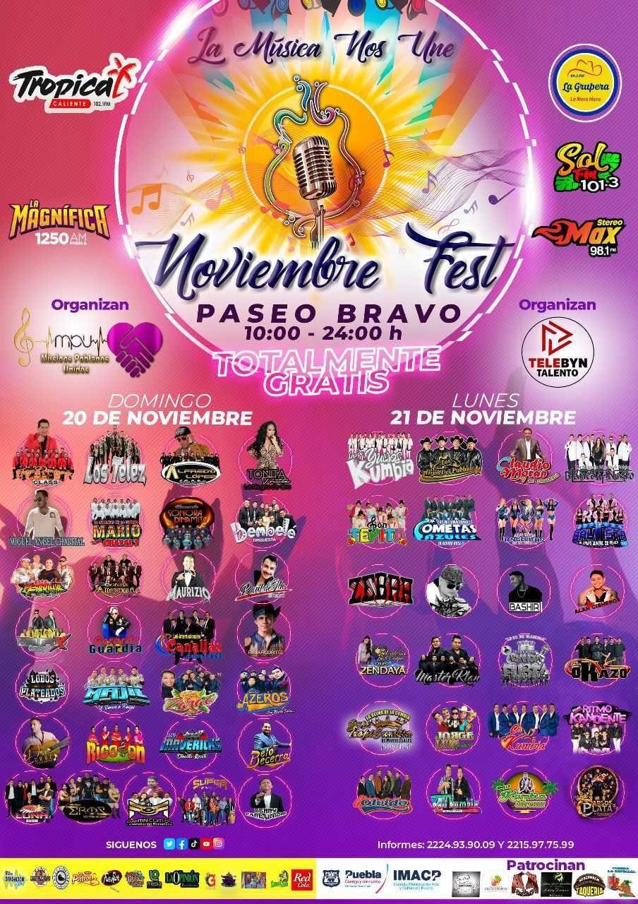 Toñita en el Noviembre Fest Puebla 