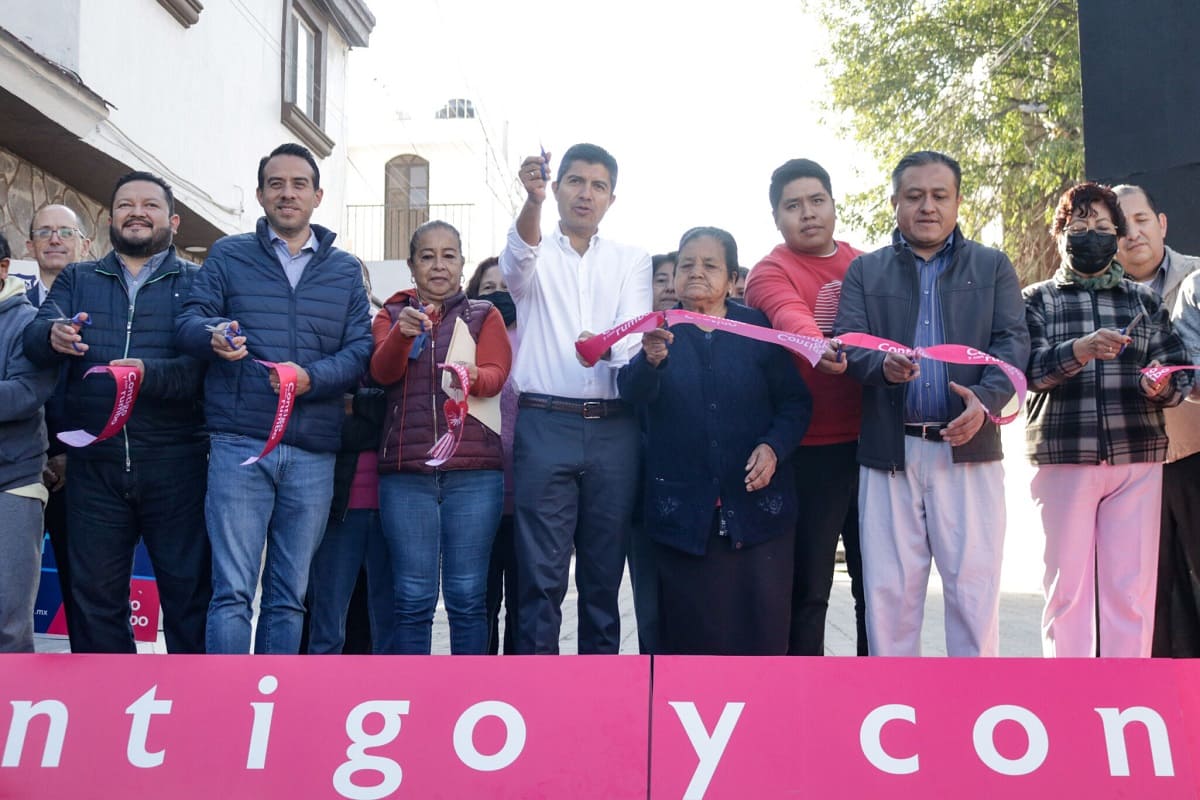 Programa de 'Mil Calles' del Ayuntamiento de Puebla lleva avance del 30% en un año 5 Programa de Mil Calles 1